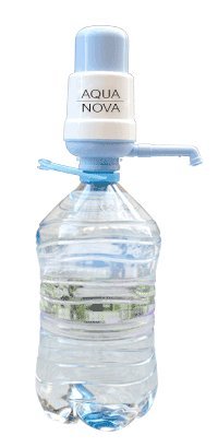 Dispensador de agua manual para garrafas – bomba compatible con botellas (PET) de 3, 5, 6, 8 y 10...
