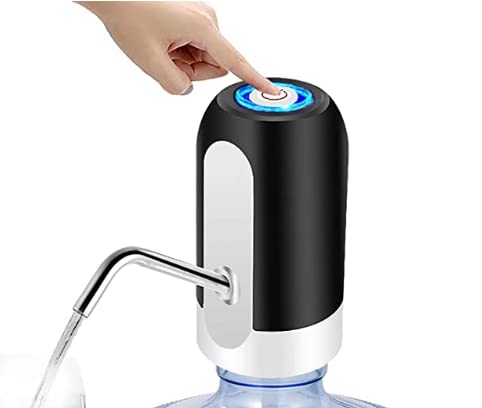 Dispensador de Agua para garrafas eléctrico con USB y Adaptador Universal Incluido para Botellas y...