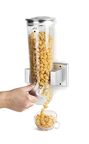 Lacor 62541 Dispensador de Cereales Giratorio de Pared Simple, 1'50 litros, Plástico