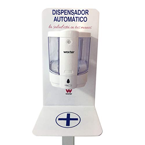 Woxter Dispenser 10 - Dispensador de Gel automático con Sensor infrarrojo sin Contacto (Capacidad...