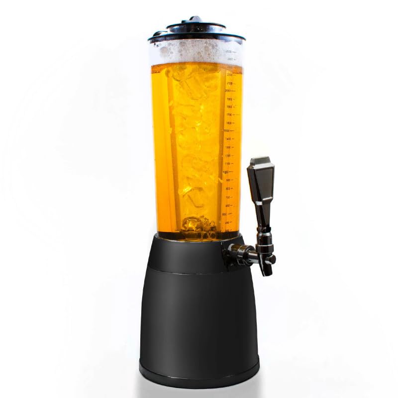 Dispensador de cerveza de 4,0L Dispensador de bebidas Cult Beer Tower con refrigerador de 1,3L