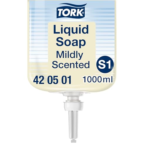 Tork 420501 - Recambio de jabón líquido suave (cosmético), compatible con el sistema S1, 1 L,...