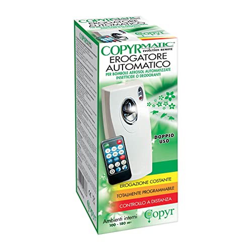 Copyrmatic Evolution - Dispensador automático de perfumes e insecticidas