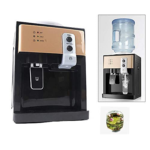 sujrtuj Dispensador eléctrico de agua fría y caliente para el hogar 220 V mini dispensador de agua...